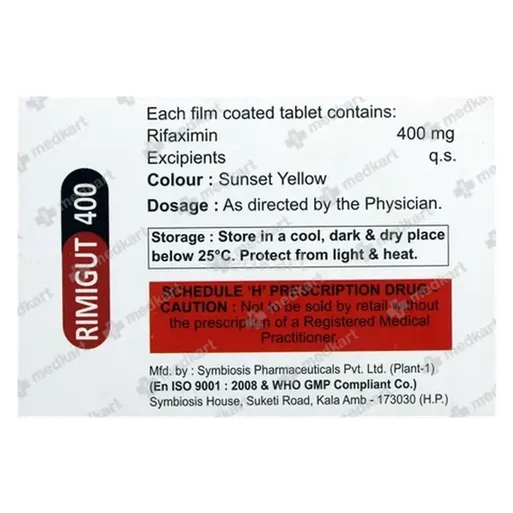 rimigut 400mg tablet 10's